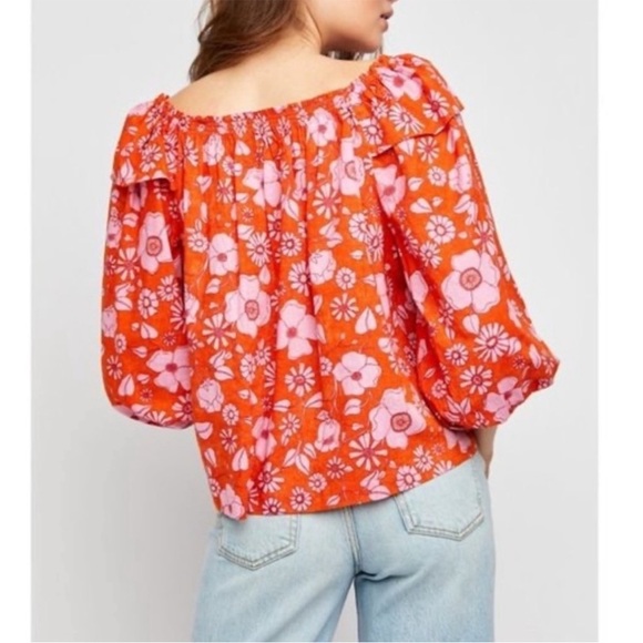 Free People Miss Daisy Blouse - Picture 5 of 9